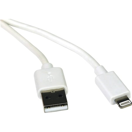 Tripp Lite CABLE, CHG, USB, SYNC, LGHT3'WE TRPM100003WH